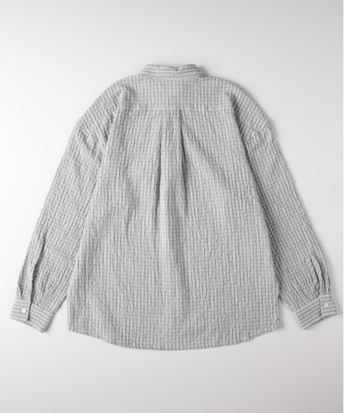 BACK NUMBER シャツ BACK NUMBER(バックナンバー)サッカーチェック長袖