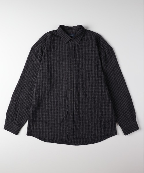 BACK NUMBER シャツ BACK NUMBER(バックナンバー)サッカーチェック長袖