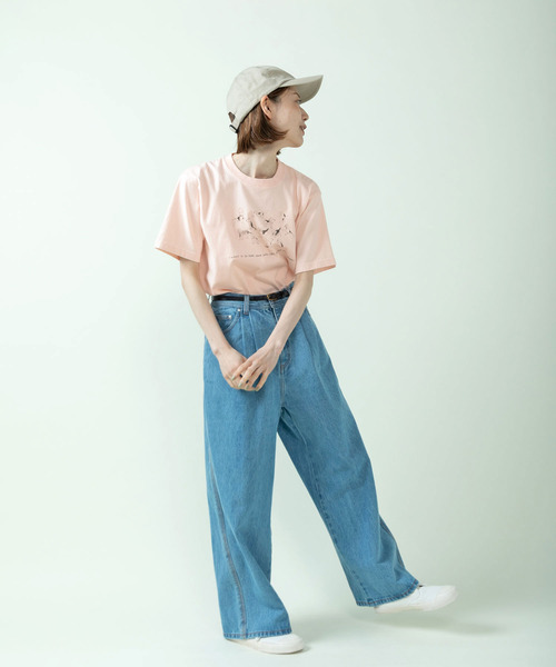 tシャツ 「WEB限定」A lot of beagles T-shirt レディースの画像