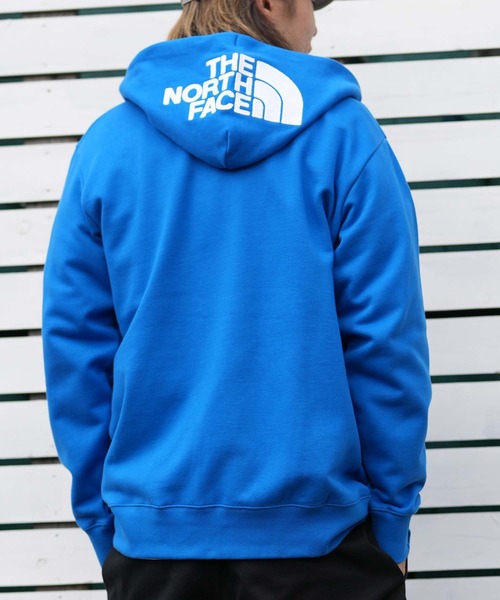 「THE NORTH FACE」 ジップアップパーカー L ロイヤルブルー メンズ