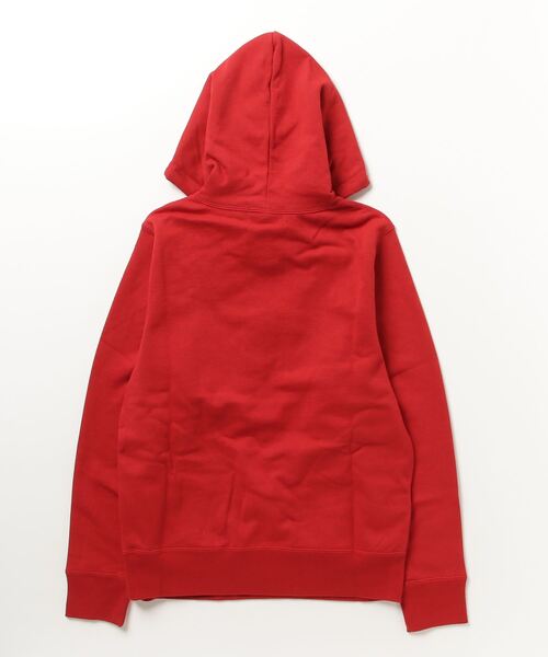 A BATHING APE レッドパーカー Mサイズ A BATHING APE（アベイシングエイプ） プルオーバーパーカー