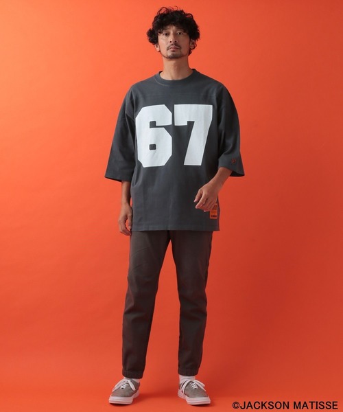 「JACKSON MATISSE」 半袖Tシャツ FREE ネイビー メンズ_画像3