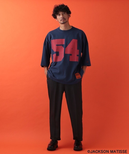 「JACKSON MATISSE」 半袖Tシャツ FREE ネイビー メンズ_画像6