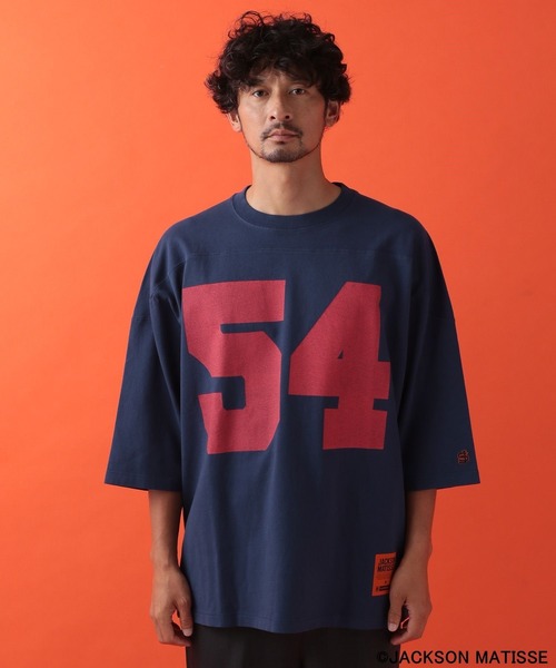 「JACKSON MATISSE」 半袖Tシャツ FREE ネイビー メンズ_画像7