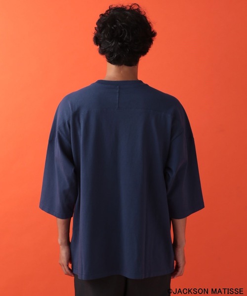 「JACKSON MATISSE」 半袖Tシャツ FREE ネイビー メンズ_画像9