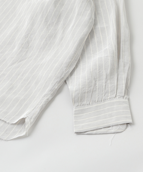 CAMIEL FORTGENS（カミエル フォートヘンス） シャツ BIG SHIRT VELCRO
