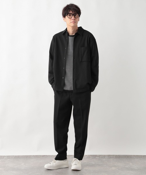 GLOBAL WORK（グローバルワーク） スラックス MEDIUM チャコールグレー