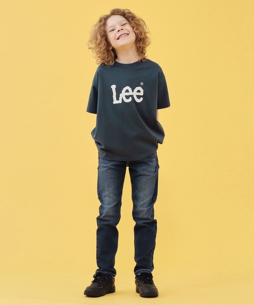 Lee（リー） tシャツ Lee/リー「110-150cm」キッズ LeeロゴTシャツ 