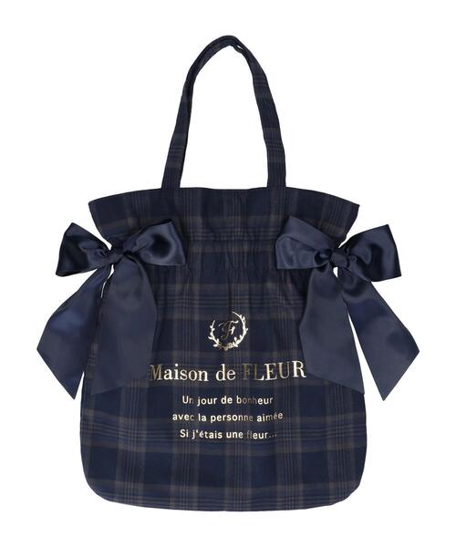 「Maison de FLEUR」 トートバッグ FREE ブラック レディース_画像7