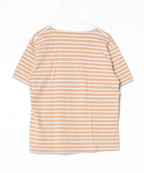 「ANATOMICA」 ボーダー柄半袖Tシャツ M ブラウン メンズ_画像2