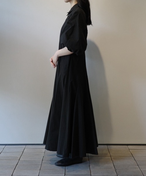 CLANE（クラネ） ワンピース CLANE FORM SLEEVE PANEL LINE SHIRT