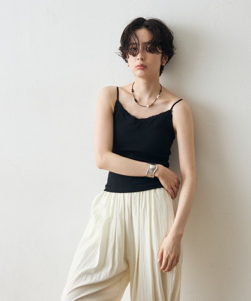 トリミングチョーカー　ビーズ　Wスター　10本　188 Trish（トリッシュ） ネックレス アシンメトリーMIXビーズチョーカー