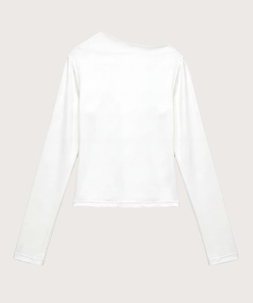tシャツ 「kiehtova」VEIL DRAPE TOPS/ヴェール ドレープ トップス KTWR66 レディース | kiehtova | 06