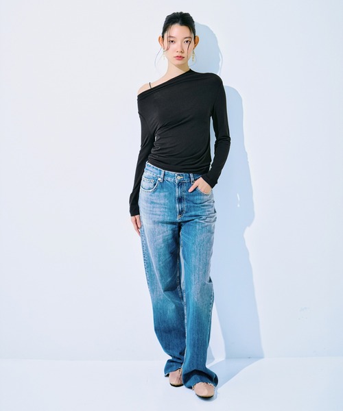 tシャツ 「kiehtova」VEIL DRAPE TOPS/ヴェール ドレープ トップス KTWR66 レディース | kiehtova | 10