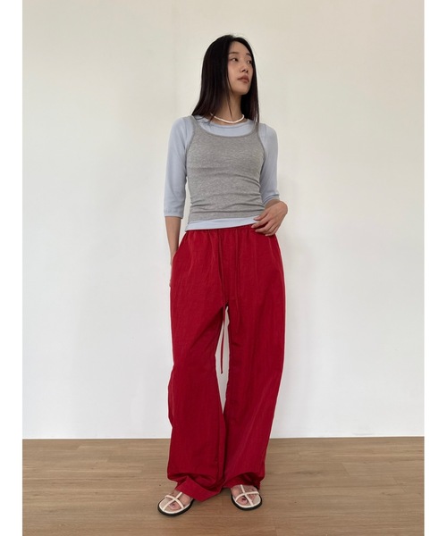 「Didot.showroom」 7分袖カットソー FREE ペールイエロー レディース_画像3