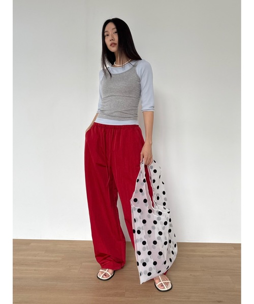 「Didot.showroom」 7分袖カットソー FREE ペールイエロー レディース_画像4