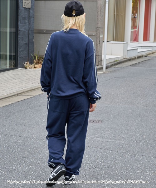 「MONO-MART」 「genuinemerchandise」セットアップ X-LARGE ネイビー メンズ_画像4