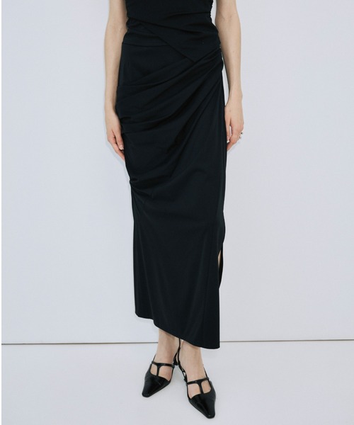 JOSE MOON（ジョゼムーン） ロング スカート DRAPE CUT SKIRT/ドレープ
