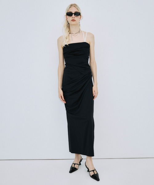 JOSE MOON（ジョゼムーン） ロング スカート DRAPE CUT SKIRT/ドレープ