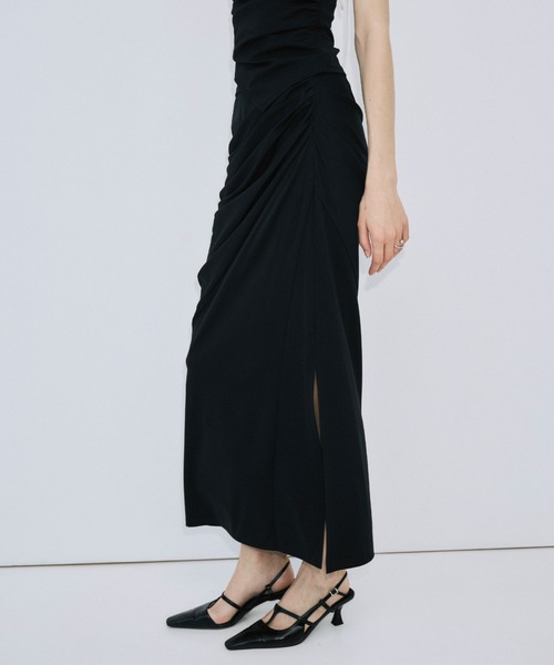 JOSE MOON（ジョゼムーン） ロング スカート DRAPE CUT SKIRT/ドレープ