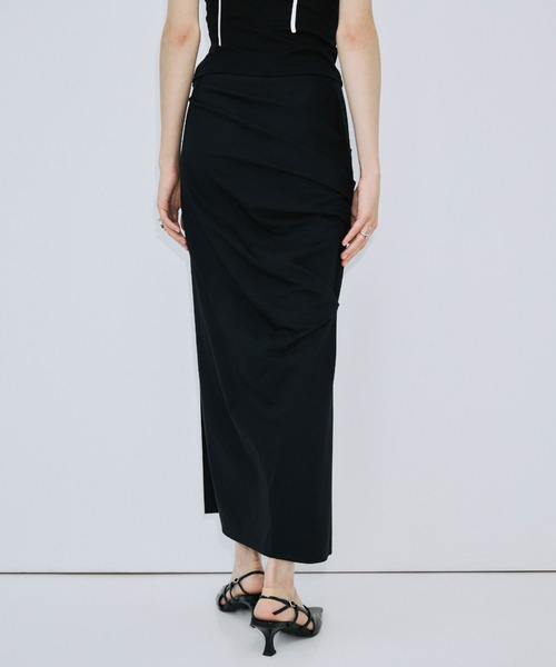 JOSE MOON（ジョゼムーン） ロング スカート DRAPE CUT SKIRT/ドレープ
