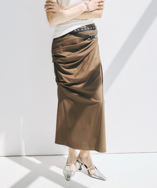JOSE MOON（ジョゼムーン） ロング スカート DRAPE CUT SKIRT/ドレープ