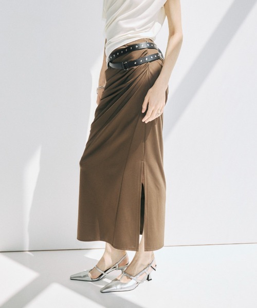 JOSE MOON（ジョゼムーン） ロング スカート DRAPE CUT SKIRT/ドレープ