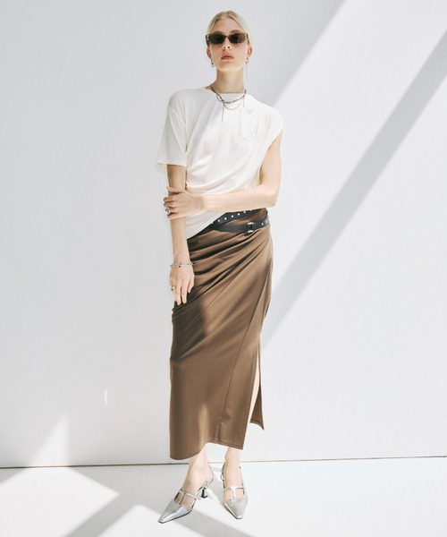 JOSE MOON（ジョゼムーン） ロング スカート DRAPE CUT SKIRT/ドレープ