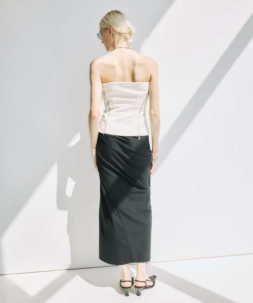 JOSE MOON（ジョゼムーン） ロング スカート DRAPE CUT SKIRT/ドレープ