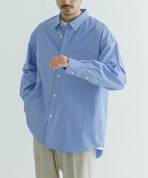 「THOMAS MASON」 長袖シャツ X-LARGE ホワイト メンズ_画像2