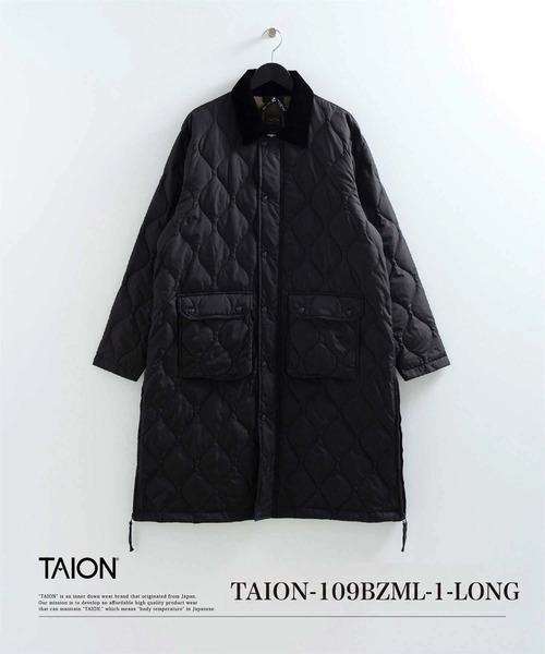 TAION（タイオン） キルティング ダウンジャケット ダウン 「」「ユニ