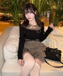 ワンピース アンサンブルティアードミニワンピースの詳細画像3