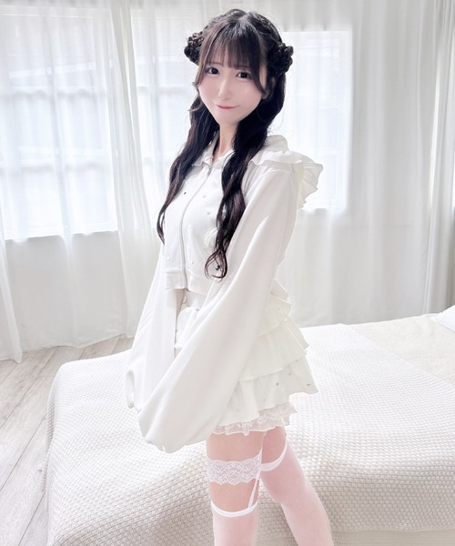「MA*RS」 「Princess Melody」フリルスカート FREE ブラック レディース_画像3