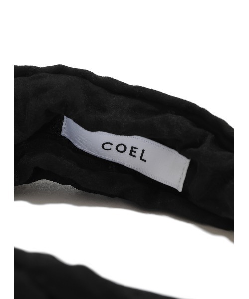 「COEL」 カチューシャ FREE ブラック レディース_画像7