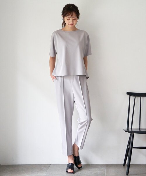 「IKKA LOUNGE」 セットアップ M ネイビー レディース_画像2
