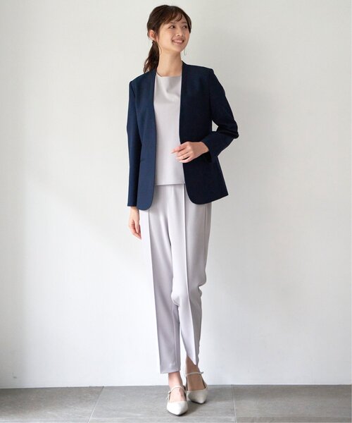 「IKKA LOUNGE」 セットアップ M ネイビー レディース_画像7