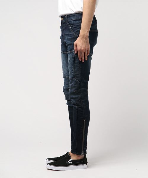 G-STAR RAW ジーンズ 5620 3D Ankle Zip Skinny/バイカーデザイン立体 
