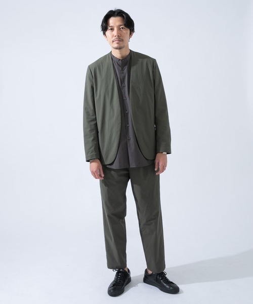 らかなビン ジャケット PayPayモール店 - 通販 - PayPayモール ノーカラージャケット 丸井織物ノーカラージャケット ZOZOTOWN ☨ラージャケ