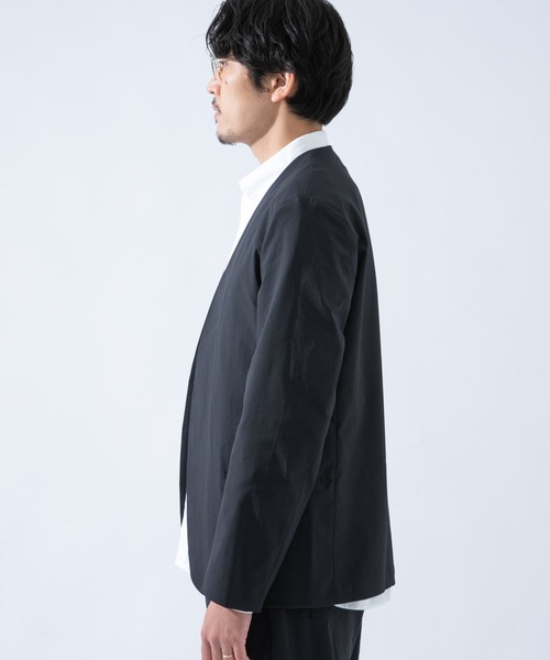 らかなビン ジャケット PayPayモール店 - 通販 - PayPayモール ノーカラージャケット 丸井織物ノーカラージャケット ZOZOTOWN ☨ラージャケ