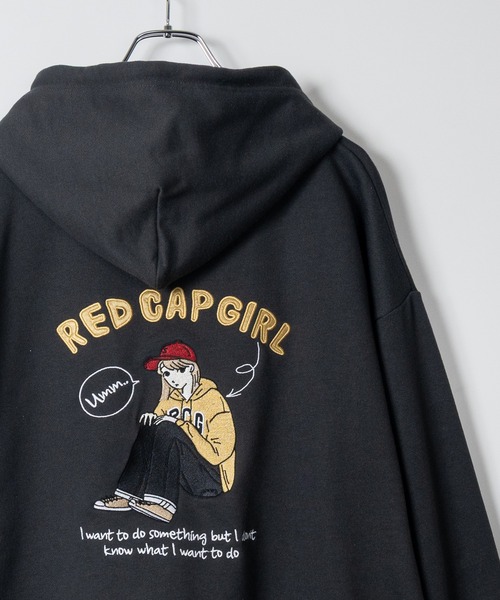RED CAP GIRL（レッドキャプガール） パーカー 「a-r」「RedCapGirl