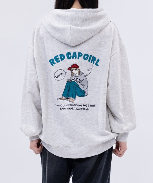 RED CAP GIRL（レッドキャプガール） パーカー 「a-r」「RedCapGirl