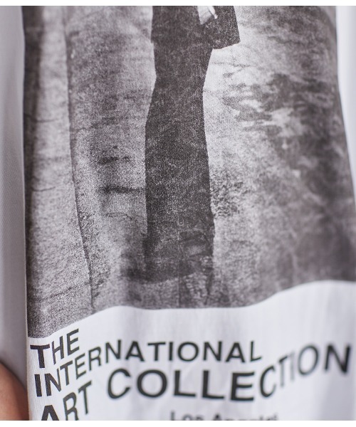 THE INTERNATIONAL ART COLLECTIONフォトTシャツ ジ インターナショナル アート コレクション〉のフォトTで、日常