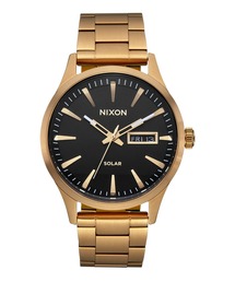 NIXON 腕時計 「NIXON/ニクソン」Sentry Solar Stainless Steel