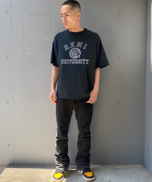 REMI RELIEF tシャツ RELIEF(レミレリーフ)LW加工20/-天竺 別注