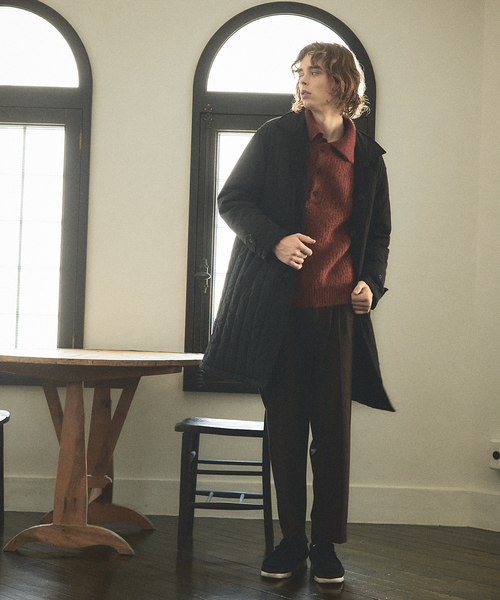 ABAHOUSE（アバハウス） パンツ ランダムストライプ バックギャザー