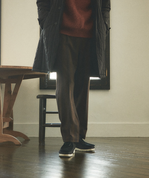 ABAHOUSE（アバハウス） パンツ ランダムストライプ バックギャザー