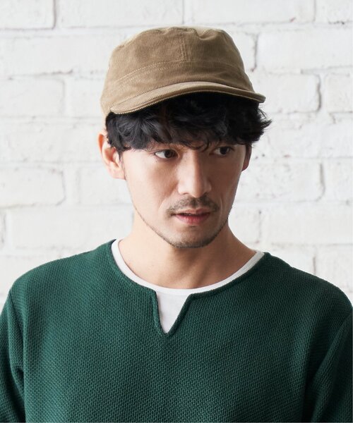 ikka（イッカ） キャップ 帽子 コーデュロイワークキャップ メンズ