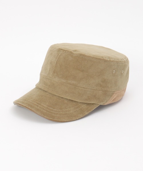 ikka（イッカ） キャップ 帽子 コーデュロイワークキャップ メンズ