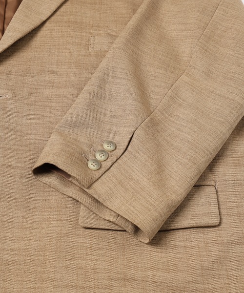 RYU ジャケット テーラードジャケット dry slub twill 2B jacket