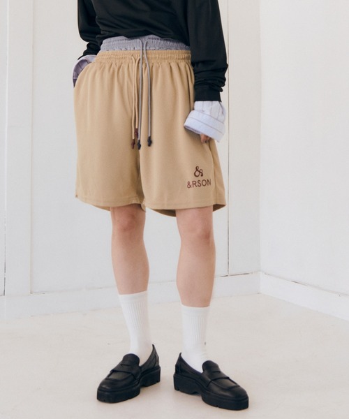 ＆RSON（アンダーソン） ハーフパンツ パンツ STANDARD SHORTS メンズ